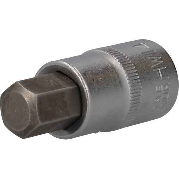 BRILLIANT TOOLS BT022866 1/2 Inch Hex Socket Bit Socket, 55 mm Long, 14 mm [Powered by KS Tools]