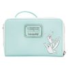 Loungefly Casper The Friendly Ghost Glow Zip Around Wallet, White, Bifold