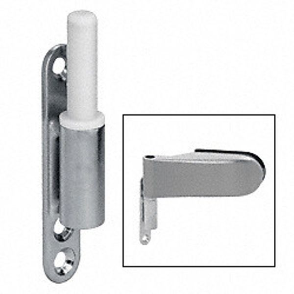 Surface Mount Euro Series Mounting Bracket for Free Swinging Interior Door Hinge