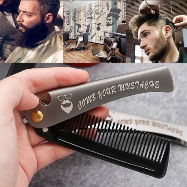 [JQ] Travel Comb Men Women Folding Portable