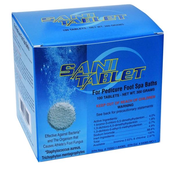 SANI CARE Sani-Tablet 100 Tablets (Model: SAN0100) by Sanicare