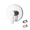 Ibergrif - Concealed Shower Mixer Tap with Body Valve, Chrome