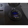 12V U1 Smart Box for Electric Camping Backup USB Triple USB-C Voltmeter LED