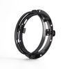 7" inch Round LED Projector Headlight Trim Ring Mounting Bracket for Motorcycle Headlight/Street Glide(Black)