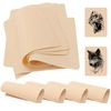 Tattoo Practice Skins, SEKULOR 10pcs 13.5x18.5cm Double Sided Tattoo Practice Skins Silicone Pads Fake Skin Microblade Practice Skin Tattoo Supplies for Beginners and Experienced Artists