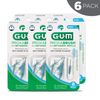 GUM Proxabrush Go-Betweens Refills - Wide - Compatible with all GUM Permanent Handles - Reusable Interdental Brushes - Soft Bristled Dental Picks, 48 count