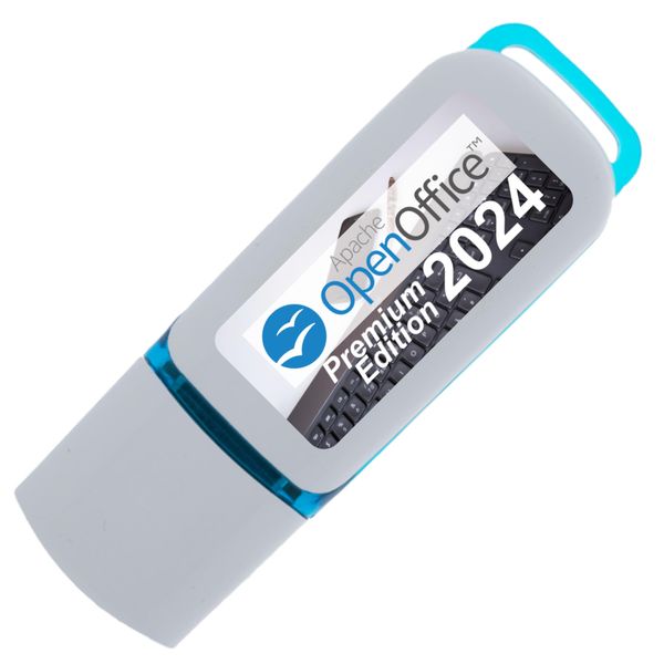 OpenOffice 2024 Premium Edition auf 8 GB USB-Stick
