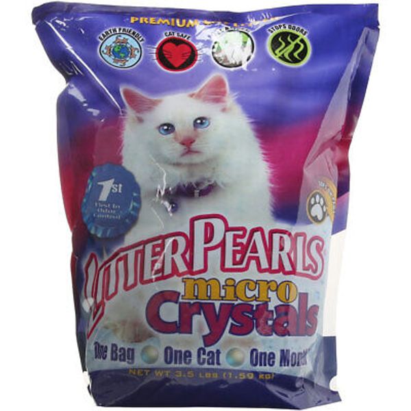 Ultra Pet Litter Pearl Micro Crystals, 3.5-Pound Bags