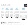 10 Pack Q75CL MC Clear Bulb 75W 120V JD T4 Dimmable Mini Candelabra E11 Base