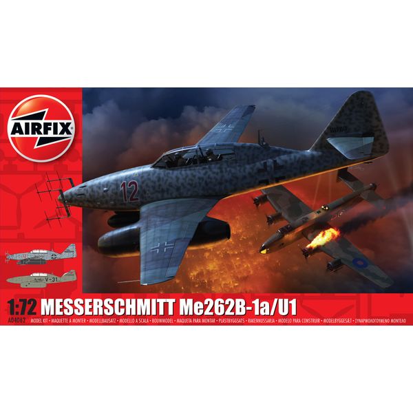 Airfix A04062 Messerschmitt Me262-B1a Classic Kit