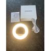 Phone Selfie Ring Light USB Rechargeable LED With 3 Brightness Modes & USB Cable