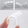 [XIXIAN] Hay Fever Glasses Size, Dustproof, Pollen Protection, Side Shield Wings for Metal Frame Protective Glasses [4 Pieces] L/S (L)