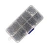 OTOTEC 800Pcs M2 Edelstahl Selbstschneidende Schrauben Flachkopf Assorted Kit