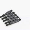 5 Pieces General Shaver Cleaning Brushes Replacement Double Ended Electric Shaver Razor Cleaning Brushes Black