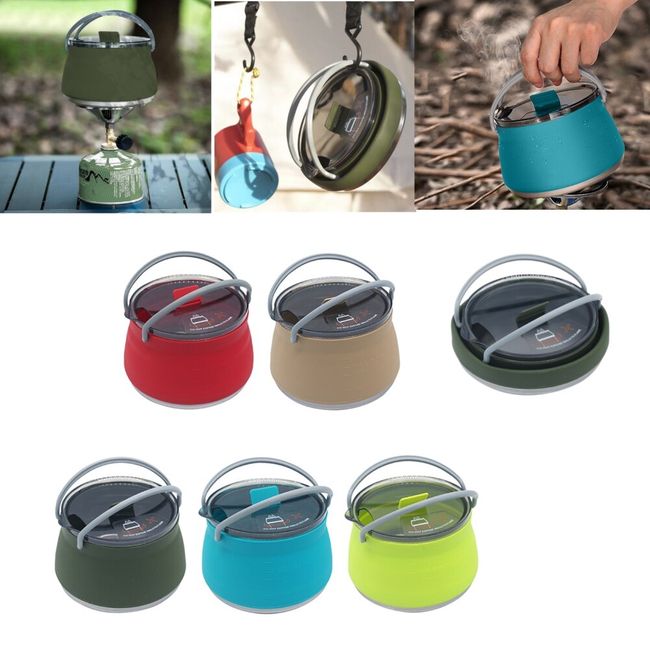 Outdoor Water Kettle Camping Coffee Pot Ultralight Boiling