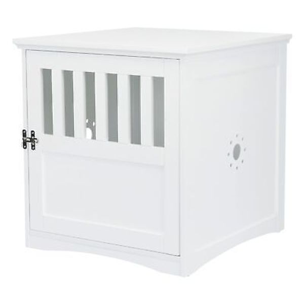 TRIXIE Pet Home End Table, Indoor, White S