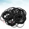 HEALLILY 100pcs Elastic Rubber Bands Tattoo Rubber Bands Tattoo Gun Machine Supplies