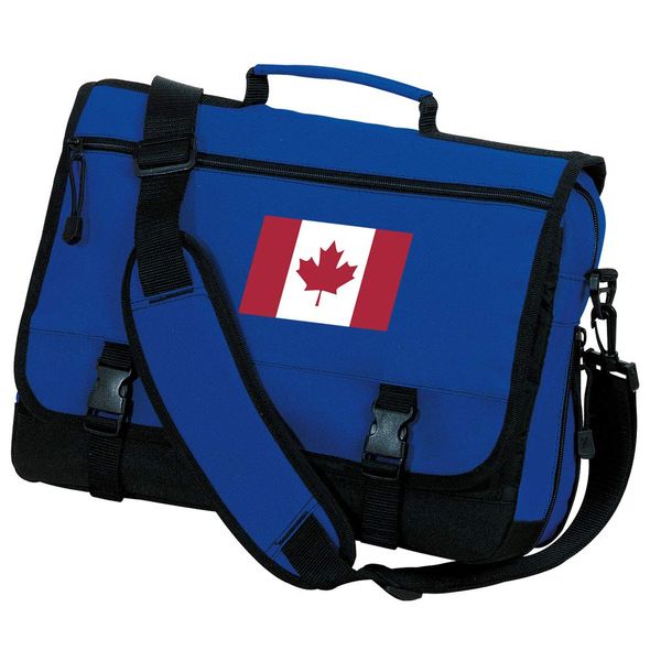 Canada Flag Laptop Computer Bag Canadian Flag Messenger Bag Briefcase