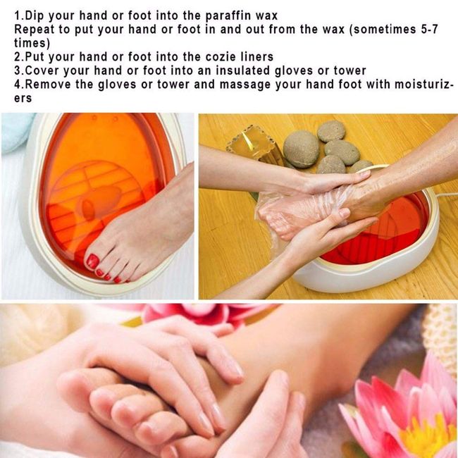 Paraffin Wax Treatment for Hands & Feet