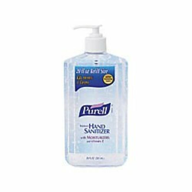 Hand Sanitizer Gel, Pump Bottle, 20-oz.