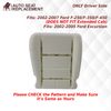 2002 2003 2004 2005 Ford Excursion Bottom Cushion Padding foam for driver Side