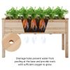 Outdoor Raised Garden Bed with Legs Vegetable Elevated Planter Box Herb Garden