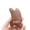 TAN MUJIANG Wooden Massage Guasha Board with Cute Bear Pattern