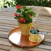 Achla Designs Round Tray, 12", Copper