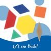 Learning Resources Plastic Pattern Blocks 0.5cm