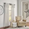 Black Curtain Rods For Windows Adjustable,1 Inch Diameter Extra Long Heavy Du...