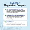 Puregen Magnesium Triple Complex Supplements 300mg 120 Vegetarian Caps