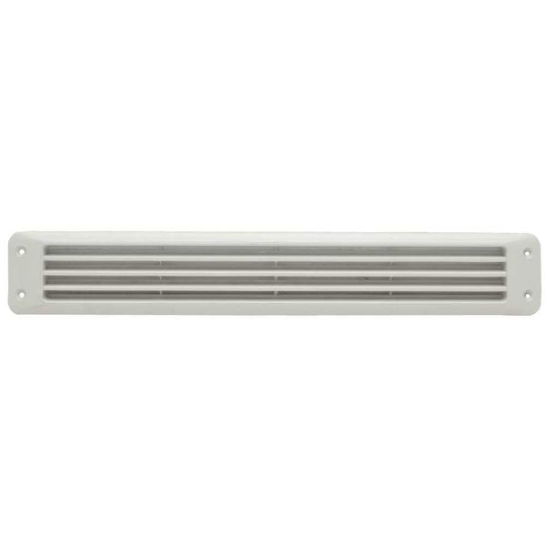 Attwood 6031497 Attwood Flush Louvered Vent, White