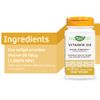Nature's Way Vitamin D3 Extra Strength; 2000 IU per serving; 240 Softgels