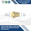 1 Pc XFITTING 3/4" Push Fit x 1/2" Female NPT Threaded Adapter