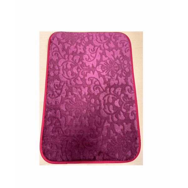 phiten Arabesque Bath Mat (Wine)