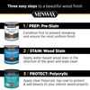 Minwax .50 Pint Semi Gloss Polycrylic Protective Finishes 24444