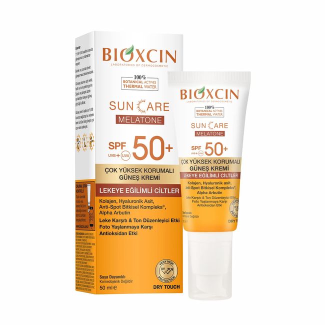 Bioxcin Sun Care Lekeye Eğilimli Ciltler İçin Çok Yüksek Korumalı Güneş Kremi 50 SPF - Leke ve Çil 50 Ml