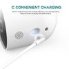 TUSITA Charge Cable Compatible Google Nest Cam 1M - Magnetic Charging Camera Wire, 2-Pack