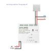 MHCOZY Smart Zigbee Temperature Controller,5-32V Dry Contact Passive Output 4 Relay Switch,with Waterproof Temperature Probe Sensor,Compatible with Alexa(Tuya Zigbee hub Needed)