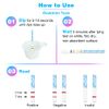 Easy@Home Ovulation Test Strips (50-Pack), FSA Eligible Ovulation Predictor Kit, Powered by Premom Ovulation Calculator iOS and Android APP, 50 LH Tests