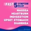 Pepto Bismol Liquid Ultra for Nausea, Heartburn, Indigestion, Upset Stomach, and Diarrhea - 5 Symptom Fast Relief, Original Flavor 8 oz