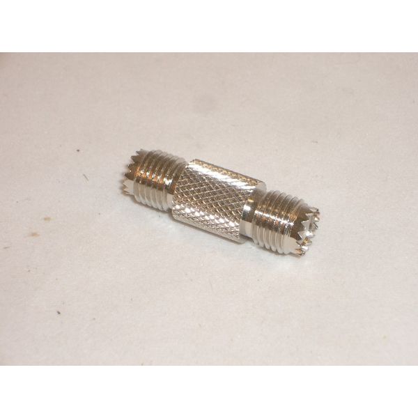 WORKMAN 40-7606 MINI UHF DOUBLE FEMALE BARREL CONNECTOR ADAPTER