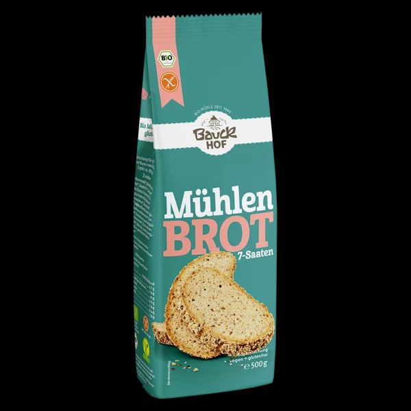 Bio Mühlenbrot 7-Saaten glutenfrei