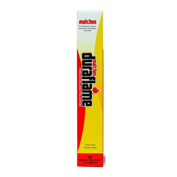 Duraflame Matches 50 Count DURFLAME-11763, 11", Brown