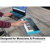 Rockville M25 STANDARD 25 Key USB Wireless Bluetooth Keyboard Controller + Bag