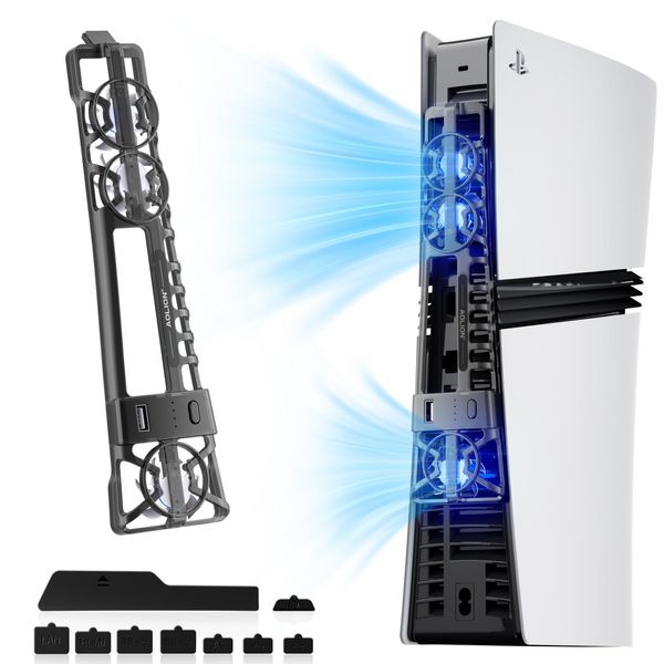 PS5 Pro本体冷却ファン+ダストプラグ
