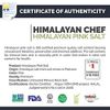 Pink Himalayan Salt, Fine Grain - 1 lbs (1 Pound Bag)
