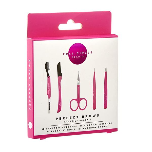 Full Circle Beauty Kits and Hydrogel Under Eye Masks ~ Perfect Brows Kit ~ Fabulous Lashes Kit (Perfect Brows Kit)