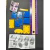 "Zuru 5 Surprise Mini Brands" Yellow & Blue Display Stand