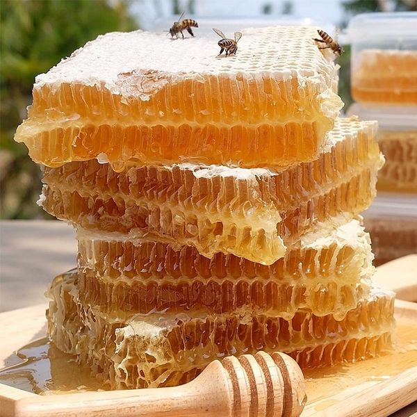 Nana Farm Honeycomb Honey Gift Set Honey Gift Set Local honey, 290g, 7 packs Honeycomb honey 290g, 1 set